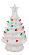 Load image into Gallery viewer, 7.5&quot; LED Ceramic White Tree
