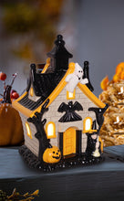 Load image into Gallery viewer, Ceramic Light Up Haunted House
