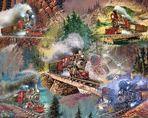 Thrilling Trains Puzzle