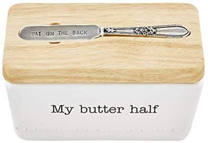 Mud Pie Butter Storage Dish