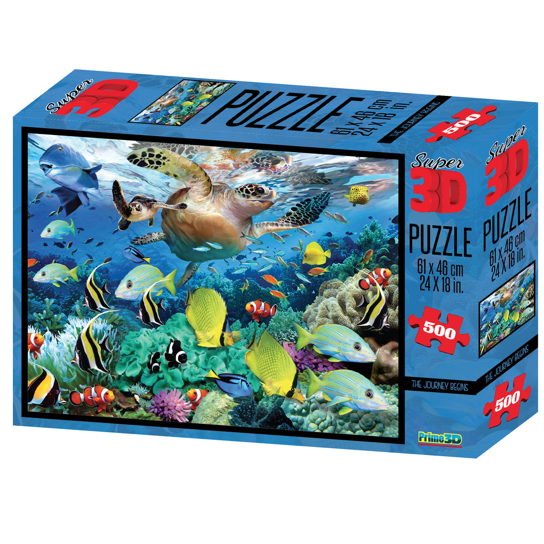 The Journey Begins 3D Puzzle